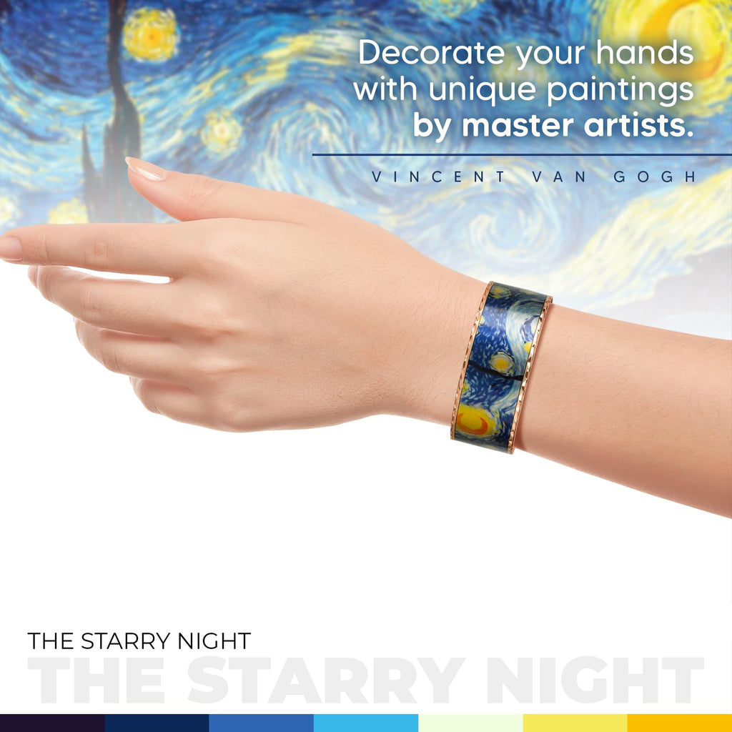 Moreni Copper Bracelet for Women with Wooden Gift Box – Art-Inspired Elegant & Timeless Handmade Jewelry Gift