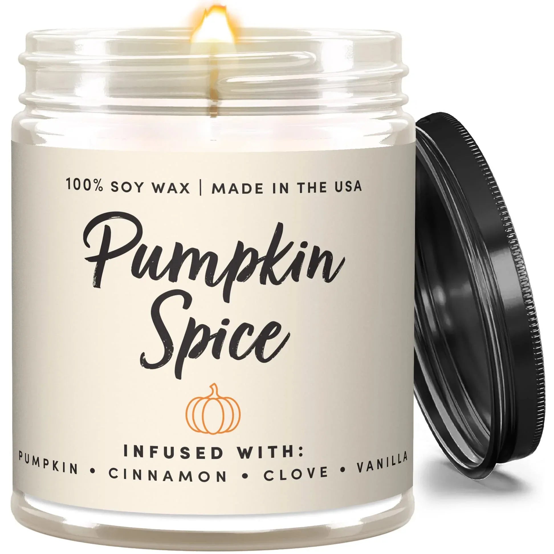 Wax & Wit Cinnamon Rolls Fall Candles for Home Scented – Cinnamon and Buttercream Frosting – Perfect Home Décor Gifts for Autumn, Holiday, Christmas, Winter - 9oz, Soy Wax, 50 Hour Burn - Handmade Lifestyle Shop