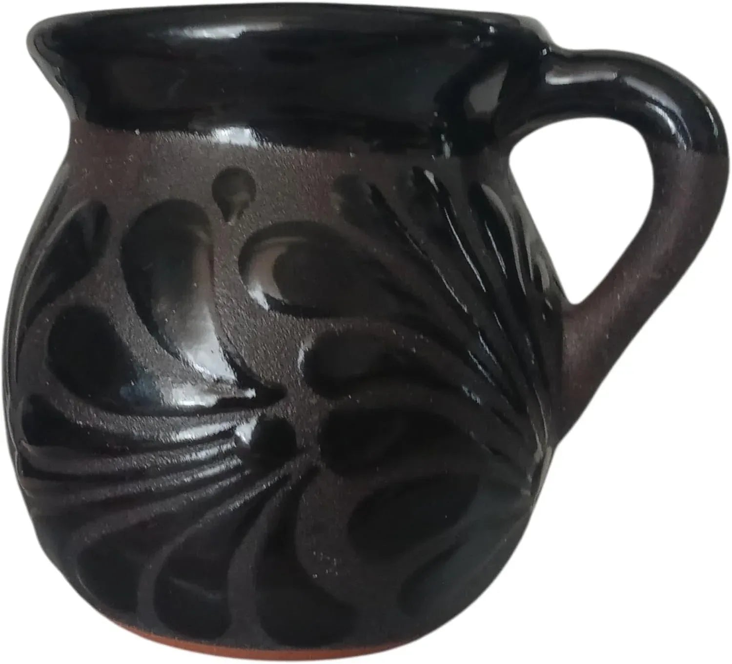 Hand-Painted Mexican clay Mugs, Floral Ceramic Coffee cups, Artisan Handmade Talavera Jarritos Mexican Mugs Tazas de Mexico (Mixed, Single (1)) - Handmade Lifestyle Shop