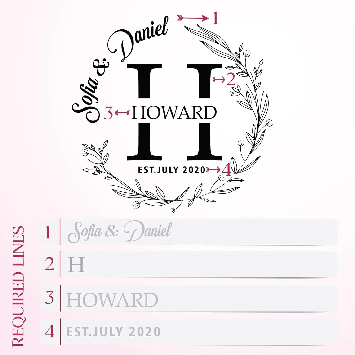 Silveroy Custom Coaster Set of 6 with Holder - Personalized Bamboo Bar Coasters for Anniversary, Wedding, Ideas to Couples, Newlyweds - Handmade Lifestyle Shop