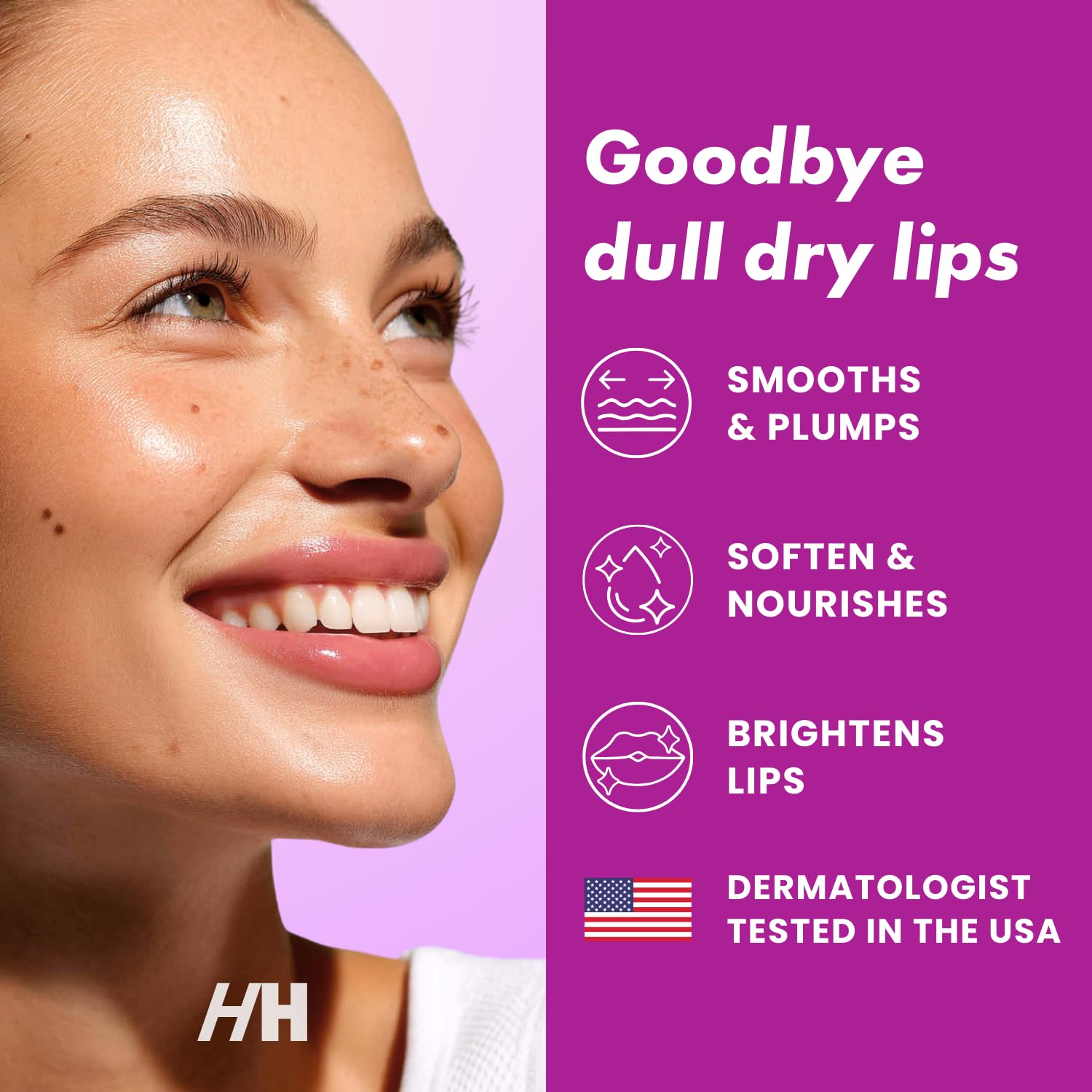 Handmade Heroes Peppermint Lip Scrub - 100% Natural Vegan Conditioning Lip Exfoliator & Sugar Polish for Dry Chapped Lips - Lip Plumper & Hydrating Lip Therapy for Smooth Supple Lips 1 oz