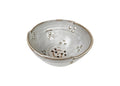 Hand Thrown Pottery Berry Bowl Colander in Shale Handmade in North Carolina - Handmade Lifestyle Shop