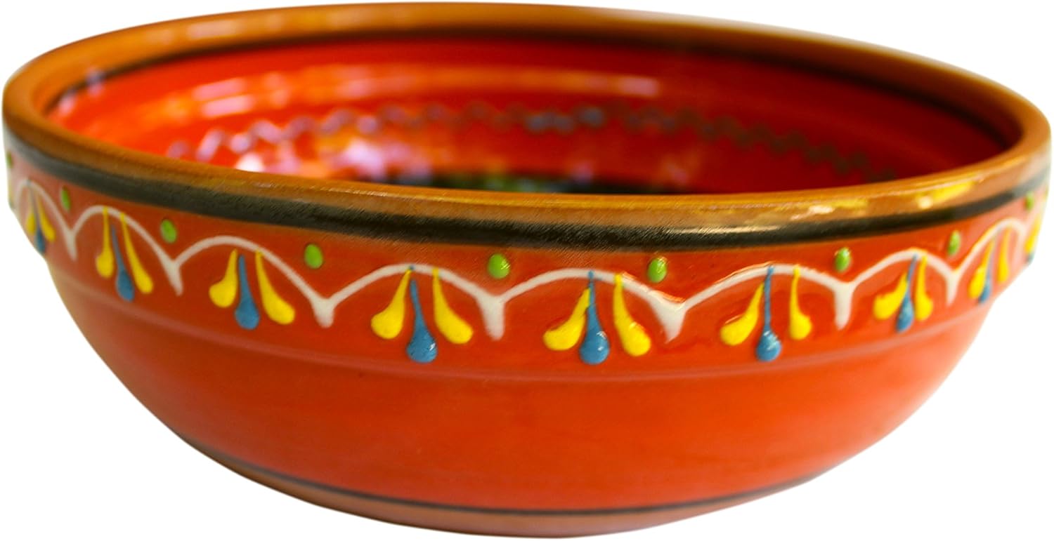 Cactus Canyon Ceramics Spanish Terracotta Deep Serving Dish