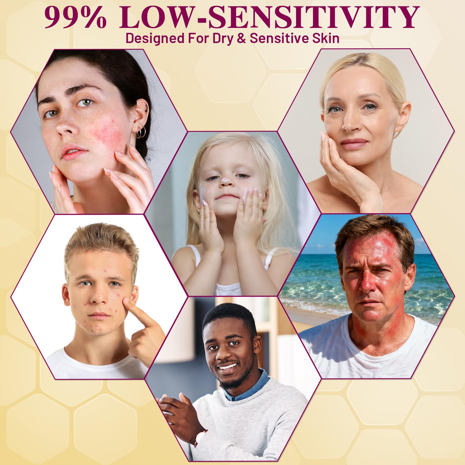 Beef Tallow Honey Balm, Grass-Fed Tallow Moisturizer for Face and Body, Deep Hydration Cream with White Tea Scent, Handmade Natural Skin Nourishment, 2.1 oz