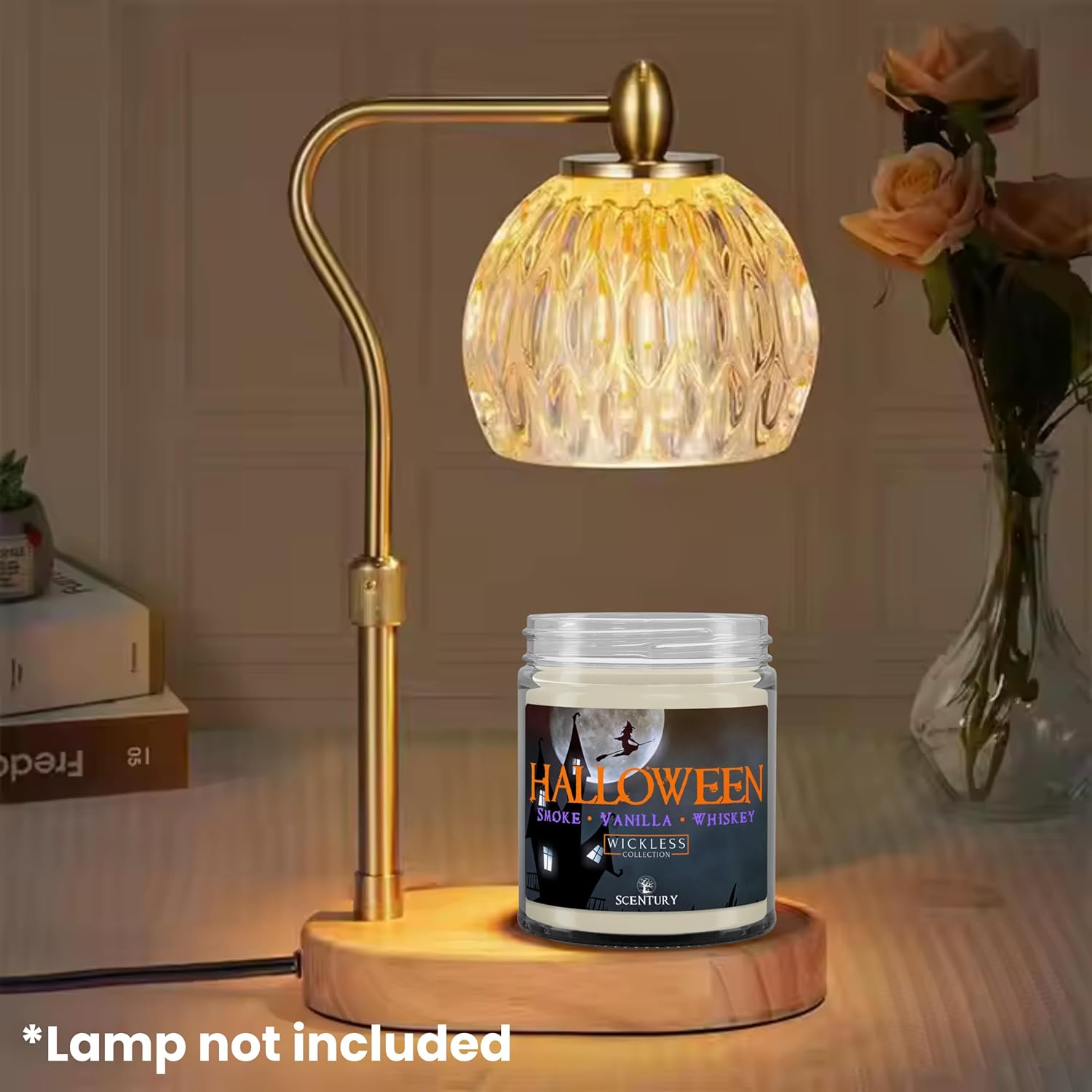 Wickless Vanilla Candles for Candle Warmer Lamp, Many Scents to Choose, 100% Non-Toxic Soy Wax, Scented Candle Melts for Warming Plate, Handmade in The USA (Velvet Vanilla)