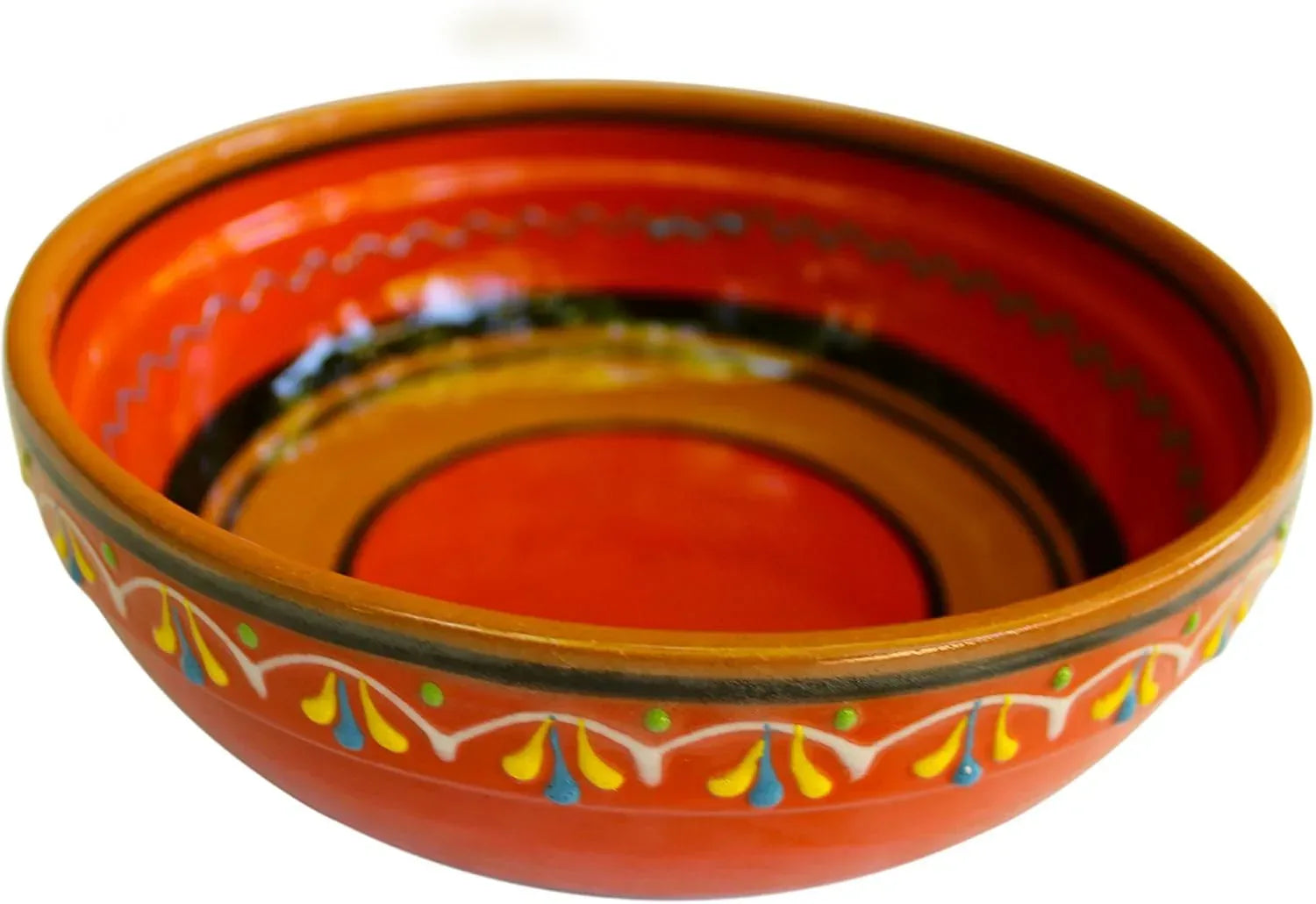 Cactus Canyon Ceramics Spanish Terracotta Deep Serving Dish - Handmade Lifestyle Shop