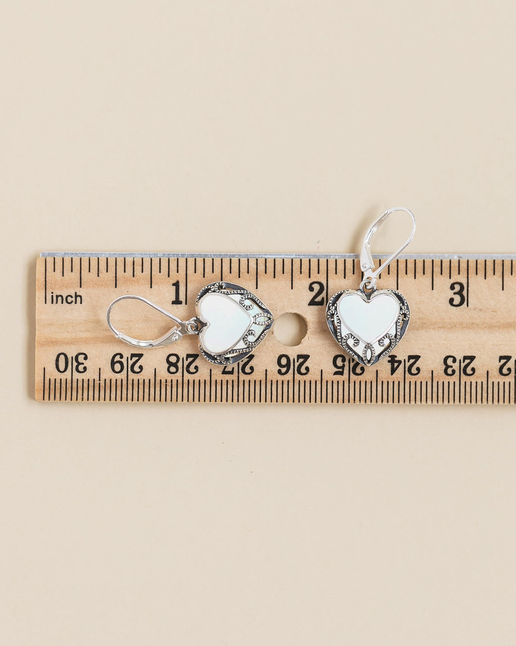 Bottled Up Designs Handmade Homespun Hearts Earrings, Recycled Vintage Glass, Sterling Silver, Eco Friendly, Made in USA, Mothers Day, Women, Anniversary