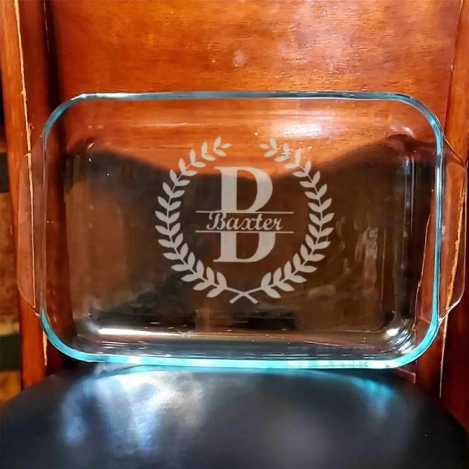 Custom Casserole Baking Dish Personalized Etched Engraved Casserole Dish Wedding Gift Birthday Gift For Mom Baking Mothers Day Gift For Mom Customizable Kitchen Essential - Handmade Lifestyle Shop