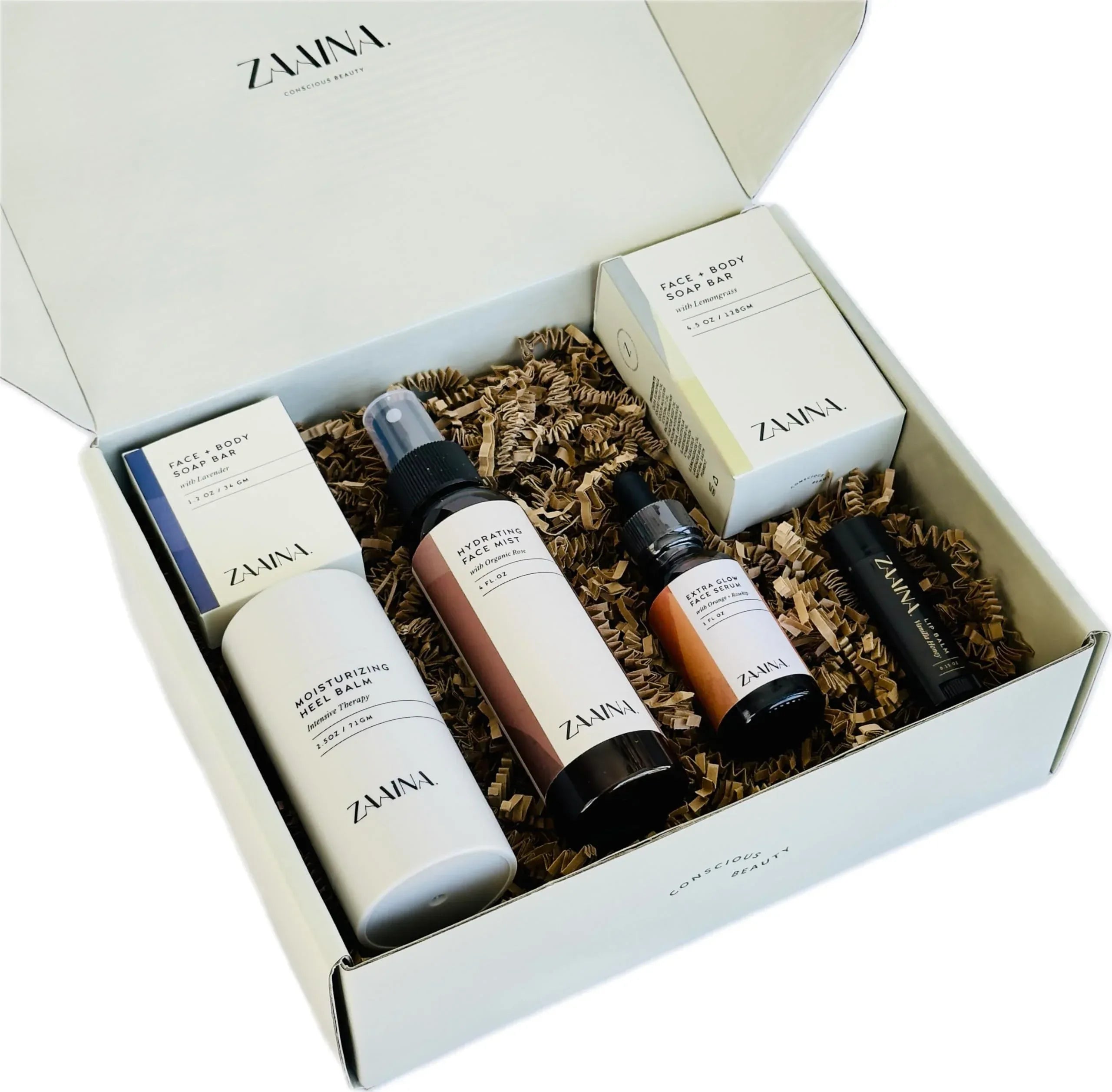 ZAAINA Spa Gift Set for Her - Luxury Valentine's Day Gifts for Women, Pampering At Home Bath and Body Relaxation Spa Package, Spa Gift Basket for Mom Wife Friend, Birthday Gifts for Women - Handmade Lifestyle Shop