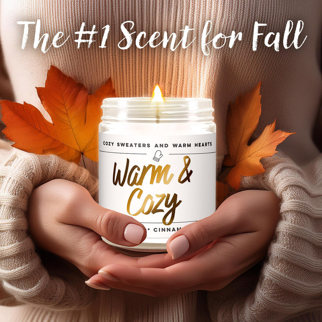 Wax & Wit Cinnamon Rolls Fall Candles for Home Scented – Cinnamon and Buttercream Frosting – Perfect Home Décor Gifts for Autumn, Holiday, Christmas, Winter - 9oz, Soy Wax, 50 Hour Burn