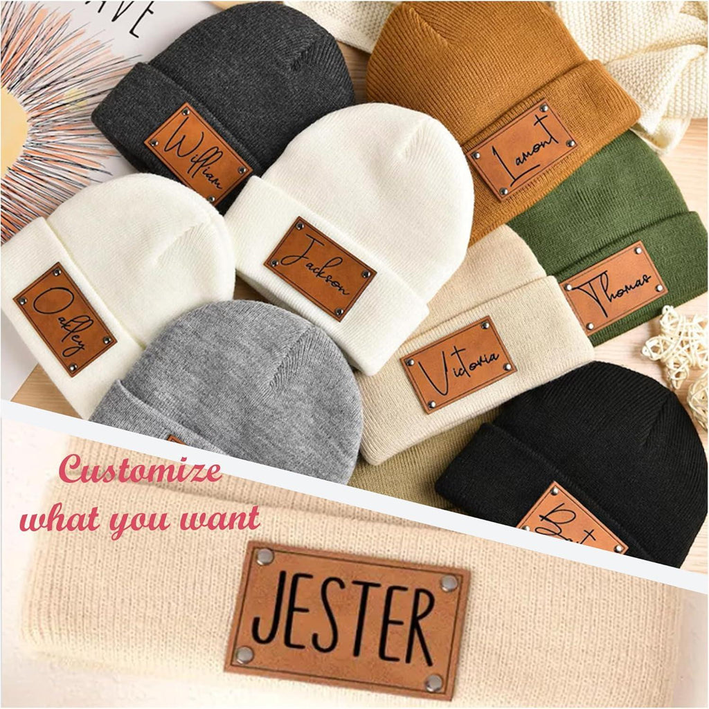Custom Baby Beanie Hats for Kids,Personalized Toddler Beanies Winter Hat with Name for Baby Boys Girls,Snow Play Knit Warm Beanies Kids,Birthday, Christmas,Newborn - Handmade Lifestyle Shop