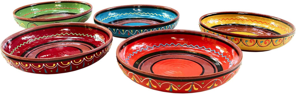 Cactus Canyon Ceramics Spanish Terracotta Small Serving Dish, Red