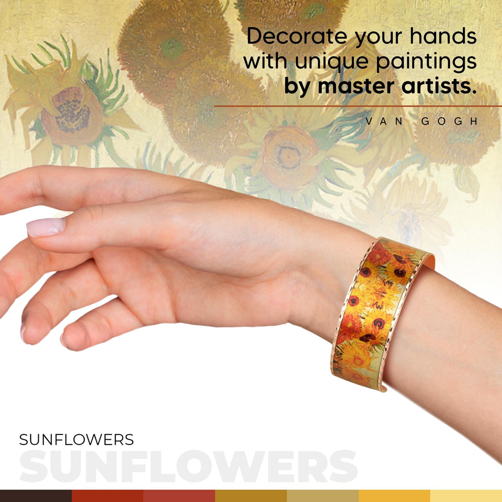 Moreni Copper Bracelet for Women with Wooden Gift Box – Art-Inspired Elegant & Timeless Handmade Jewelry Gift