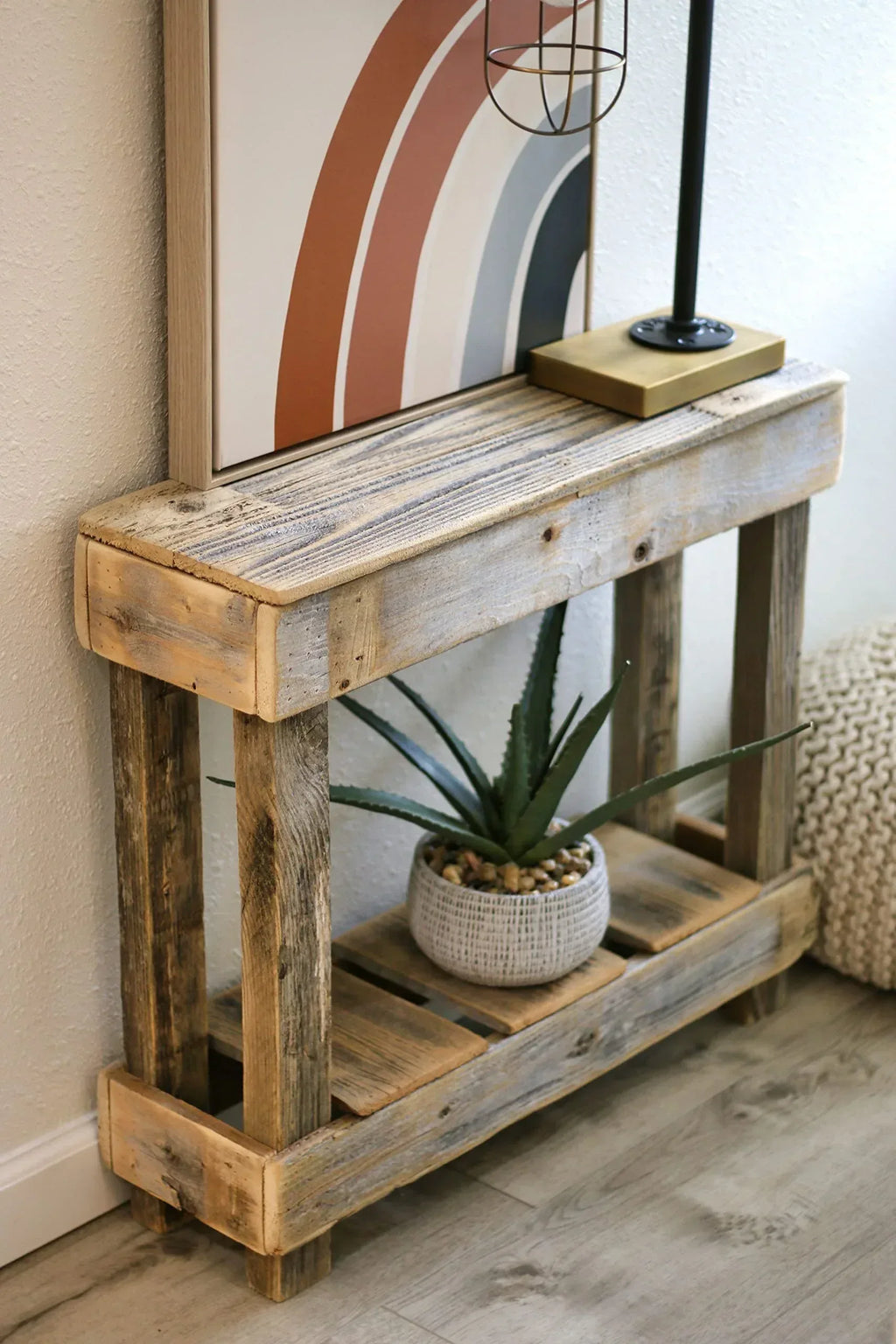 Doug and Cristy Designs Luxe Accent Side Table (Natural) - Handmade Lifestyle Shop