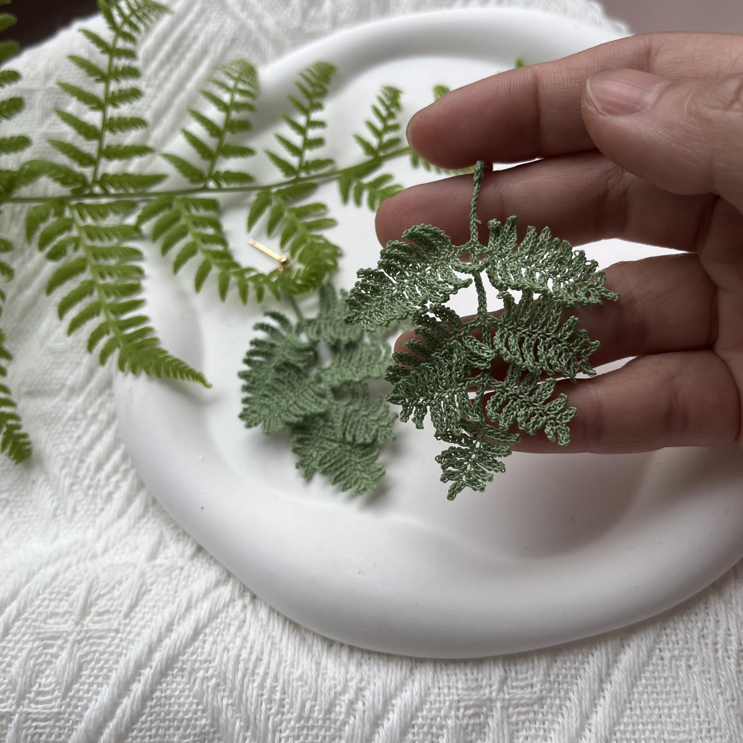 Crochet Flower Handmade Crochet Earring Drop Dangle Earring For Women Girls