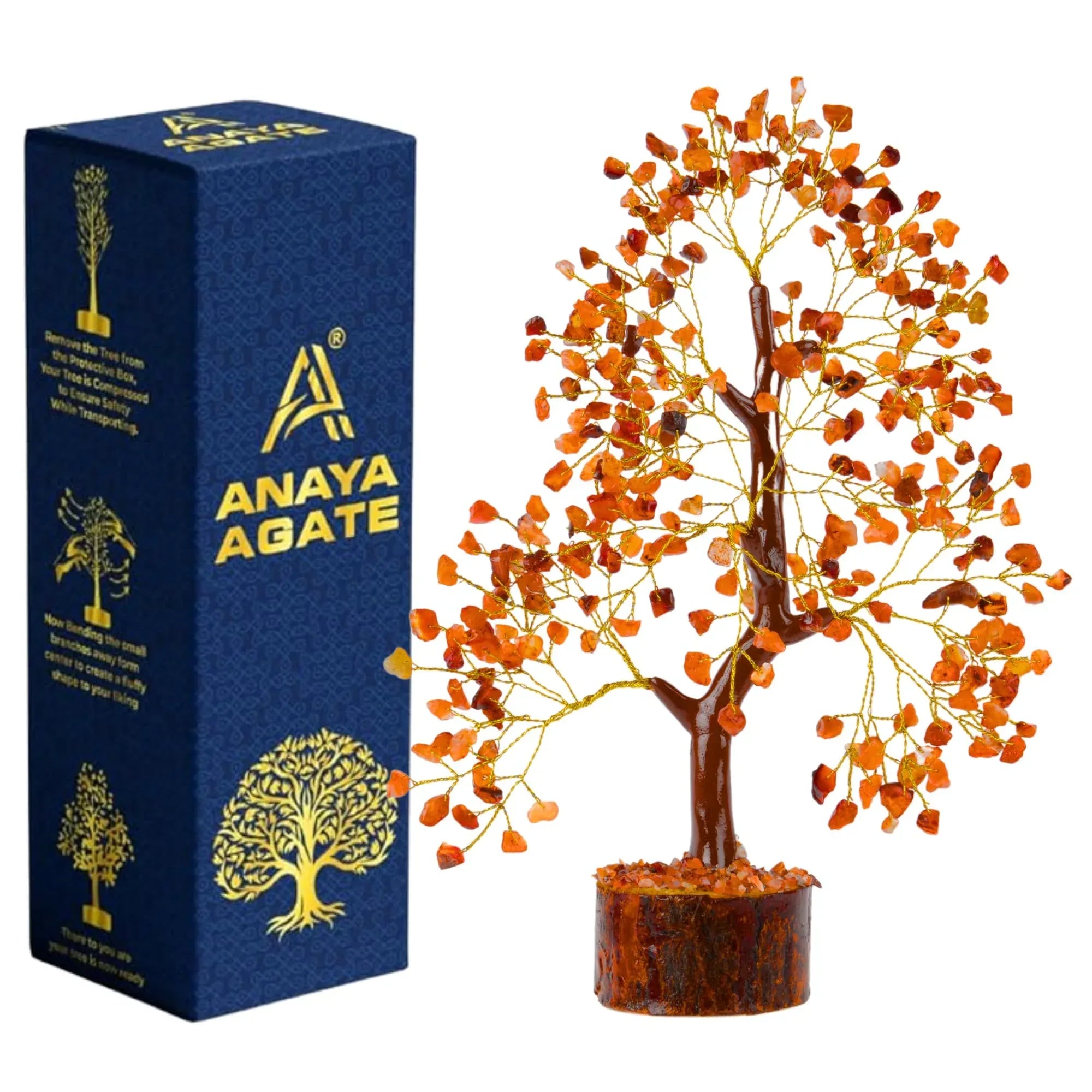 7 Chakra Healing Crystal Tree Kit, Bracelet, Pendant, Necklaces, Handmade Gemstone Money Bonsai Tree of Life Feng Shui Decor for Home Office, Positive Energy, Reiki Healing, for Women - Handmade Lifestyle Shop