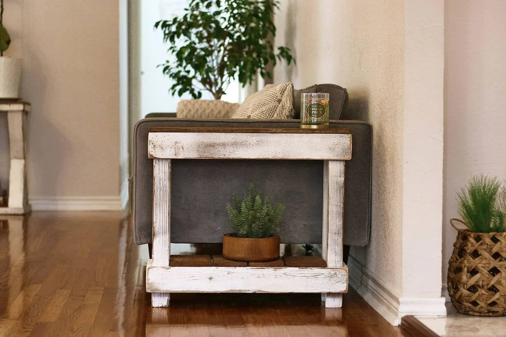 Doug and Cristy Designs Luxe Accent Side Table (Natural) - Handmade Lifestyle Shop