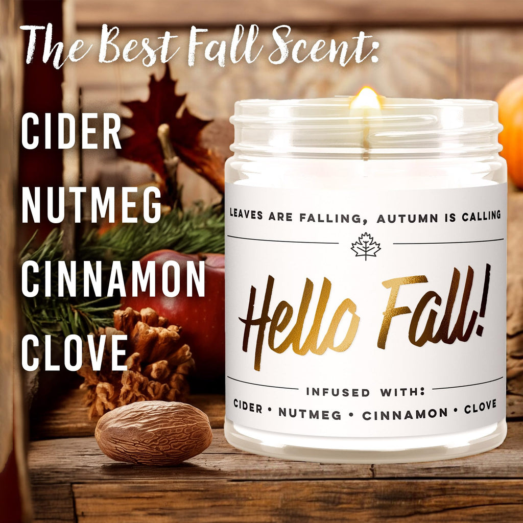 Wax & Wit Cinnamon Rolls Fall Candles for Home Scented – Cinnamon and Buttercream Frosting – Perfect Home Décor Gifts for Autumn, Holiday, Christmas, Winter - 9oz, Soy Wax, 50 Hour Burn