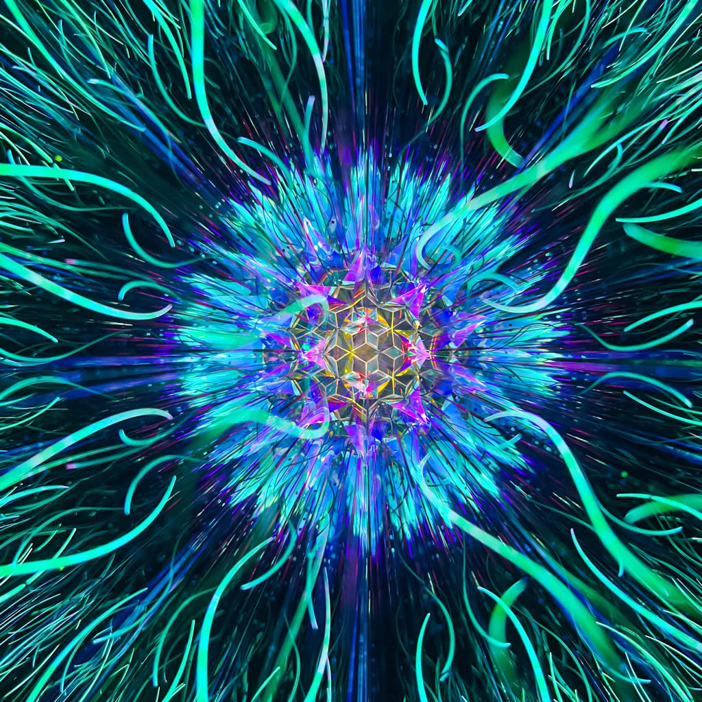 10" Aurora Kaleidoscope for Adults, Tiffany Stained Glass Handmade Adult Kaleidoscope with Gift Box,Anniversary Birthday Christmas New Year Valentine's Day Present Gift