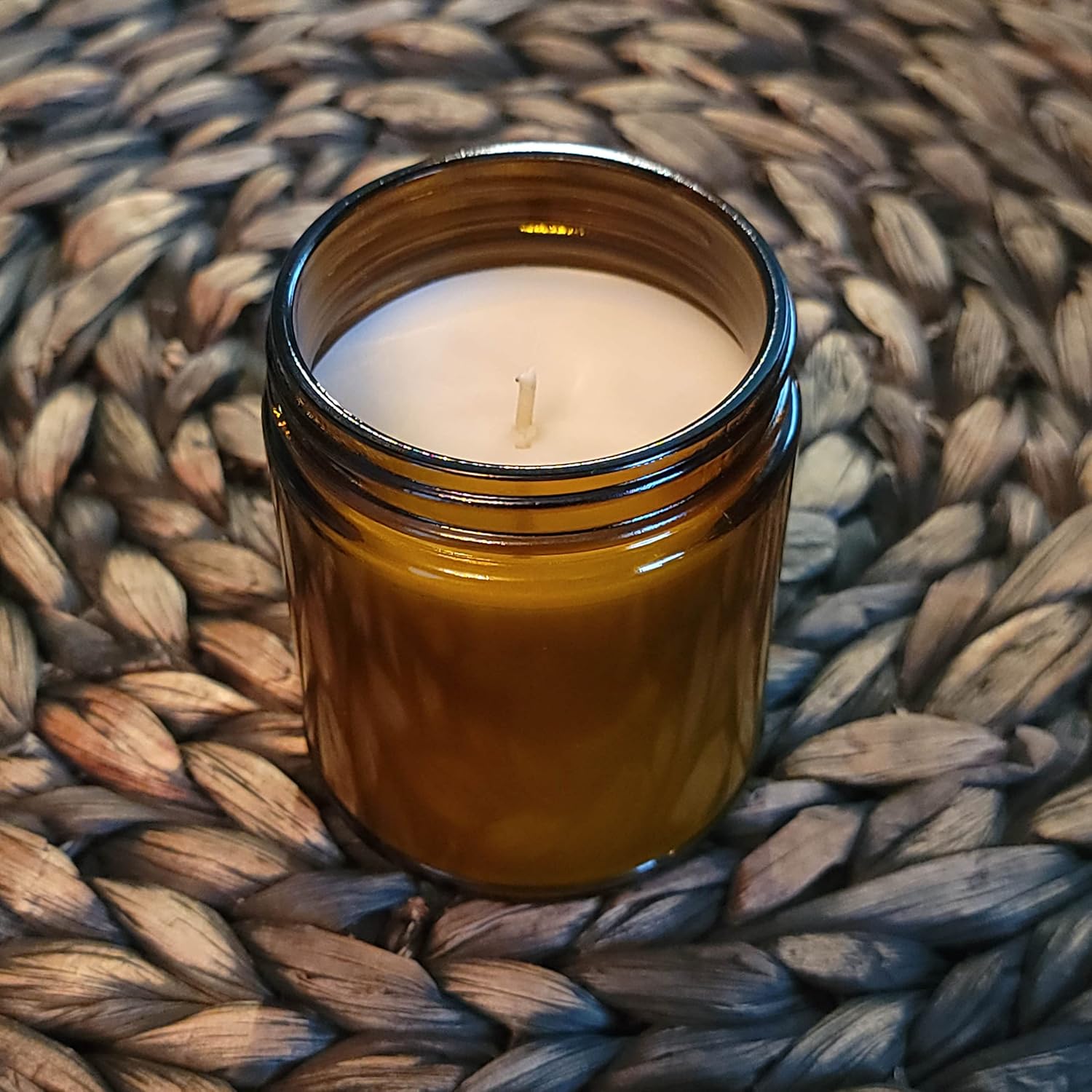 Vanilla Bourbon Candle | Arctic Wicks 9oz Coconut & Beeswax Candles | Scented Non-Toxic Candles for Fall, Winter, Holidays, Gifts For Him, Whiskey Bourbon, Vanilla Candle | USDA Certified Biobased