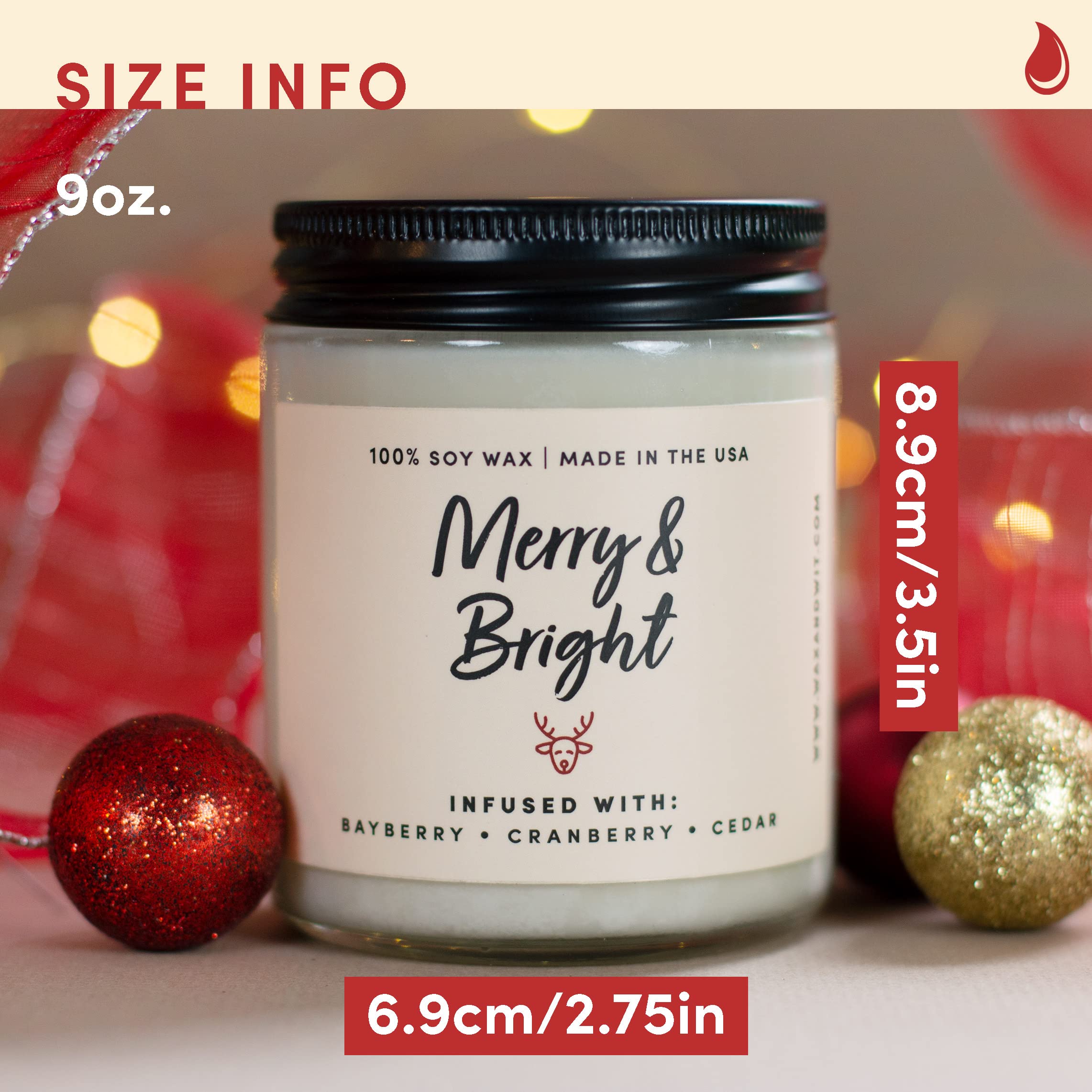 Wax & Wit Cinnamon Rolls Fall Candles for Home Scented – Cinnamon and Buttercream Frosting – Perfect Home Décor Gifts for Autumn, Holiday, Christmas, Winter - 9oz, Soy Wax, 50 Hour Burn