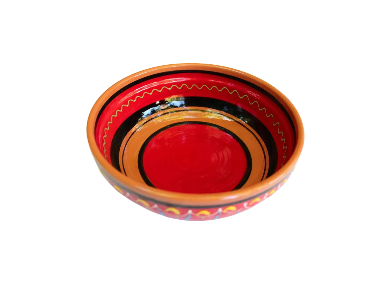 Cactus Canyon Ceramics Spanish Terracotta Deep Serving Dish - Handmade Lifestyle Shop