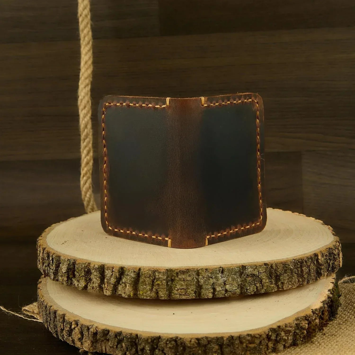 Handmade, Leather Card Wallet, Minimalist Leather Wallet, Bifold Wallet, Front Pocket Wallet, Handmade Leather Card Holder, Leather Wallet for Men, Slim Wallet, Card Wallet - Handmade Lifestyle Shop