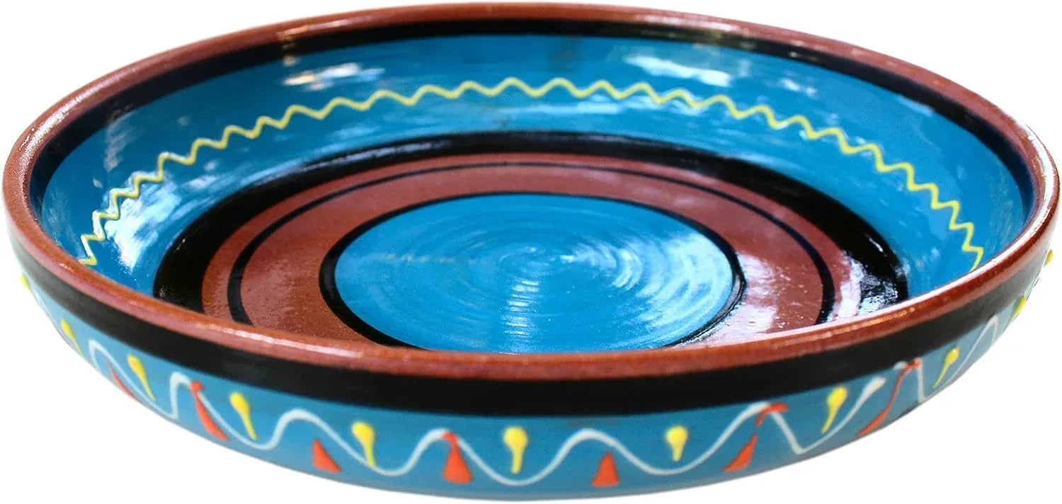 Cactus Canyon Ceramics Spanish Terracotta Small Serving Dish, Red - Handmade Lifestyle Shop