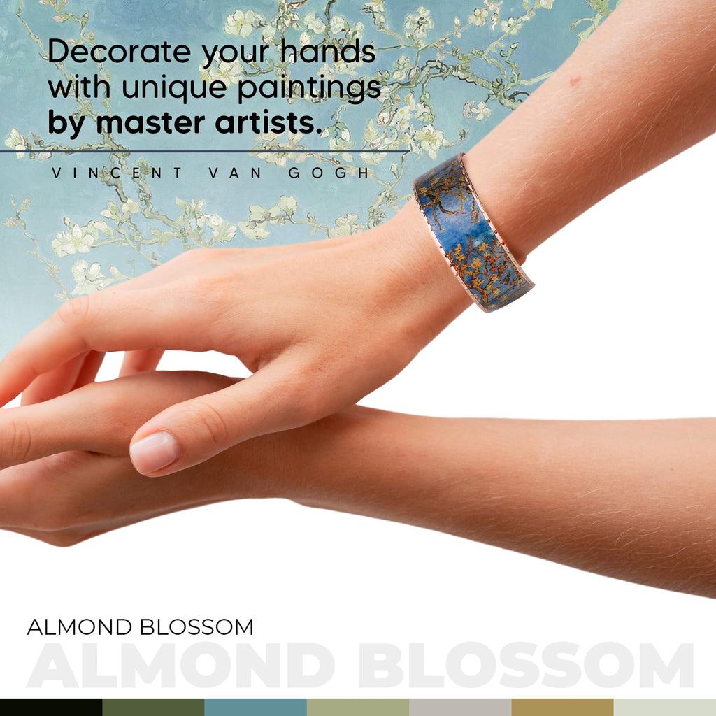 Moreni Copper Bracelet for Women with Wooden Gift Box – Art-Inspired Elegant & Timeless Handmade Jewelry Gift