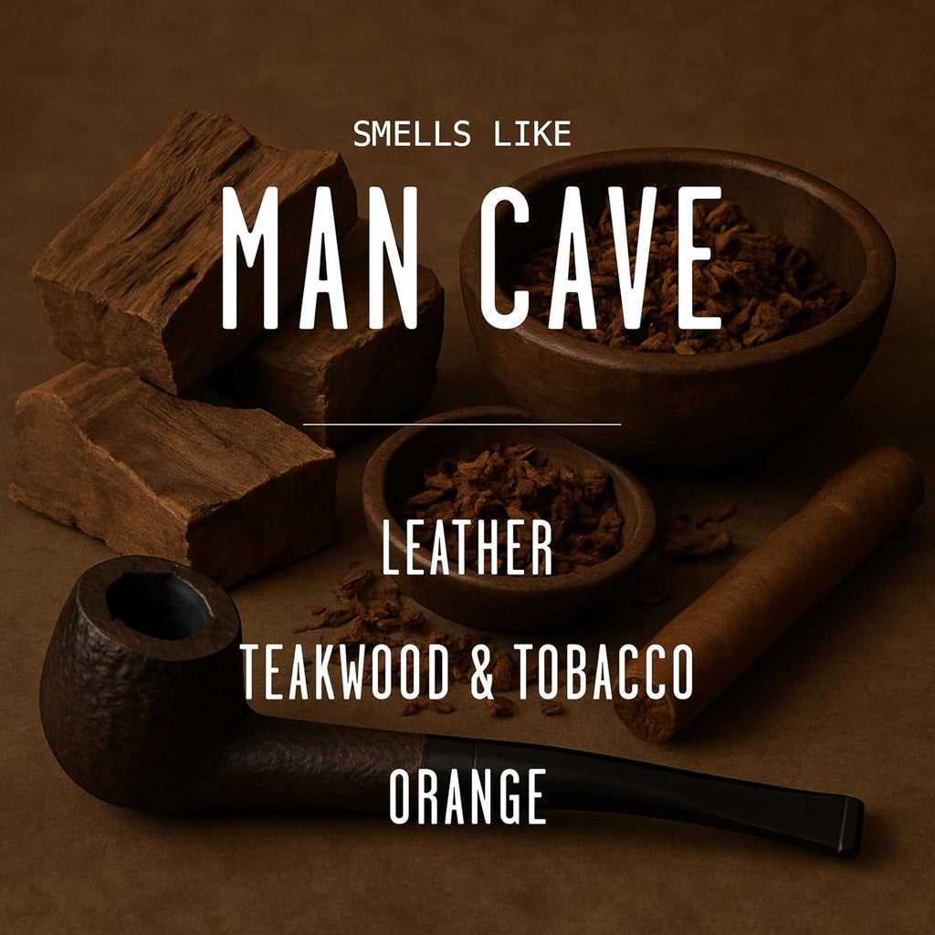 Smoked Vanilla Whiskey Candle - Scented Black Candles for Men or Women - Bourbon, Tobacco & Caramel Soy Wax Mens Candle - Infused w/Essential Oils | Long 50Hr Burn,9oz I Non Toxic I Made in USA