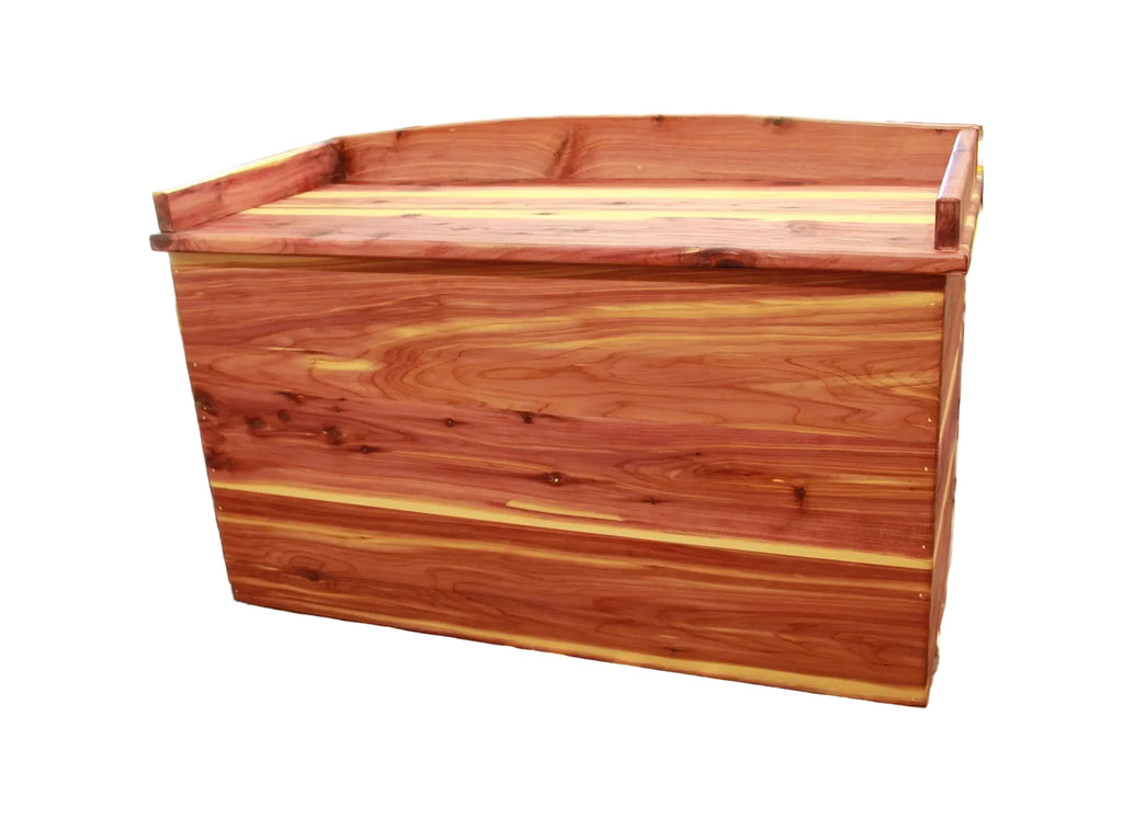 cedar chest, hope and keepsake storage, cabin and bedroom furniture, storage trunk, wooden cedar chest, real wood furniture - Handmade Lifestyle Shop