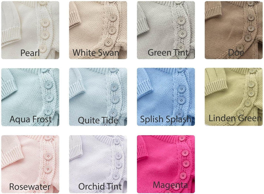 100% Cotton Baby Romper Set with Personalized Embroidery | Newborn Outfit (0-1M), 12 Colors | Soft, Comfortable & Perfect for Gifts - Handmade Lifestyle Shop