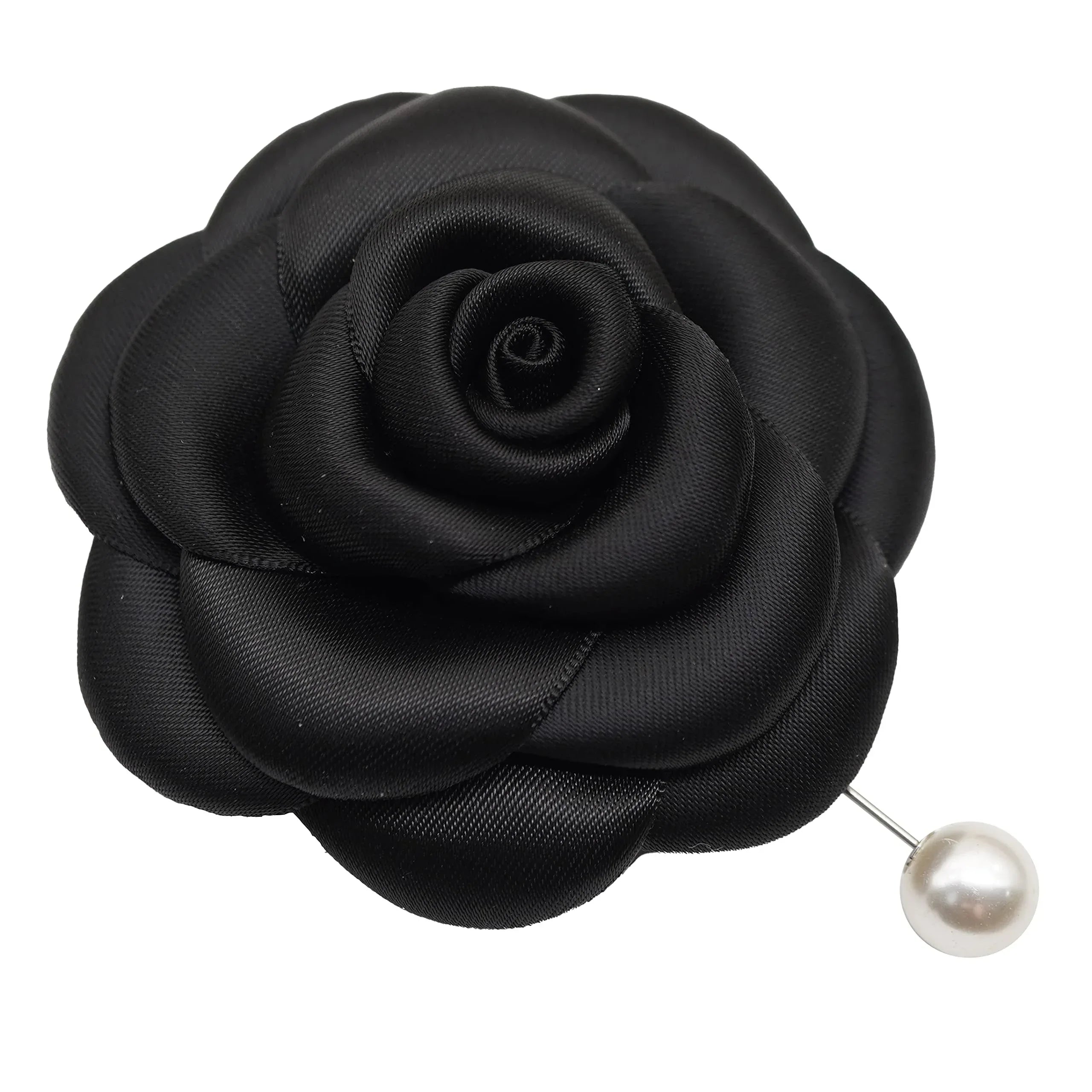 Silk Rose Flower Pin Brooch By NhanDo Handmade – COLOURFUL Floral Brooch Pin, Handmade Gift Ideas, Gift for her, Gift For Mom, Bridesmaid gift, valentines day gifts - Handmade Lifestyle Shop