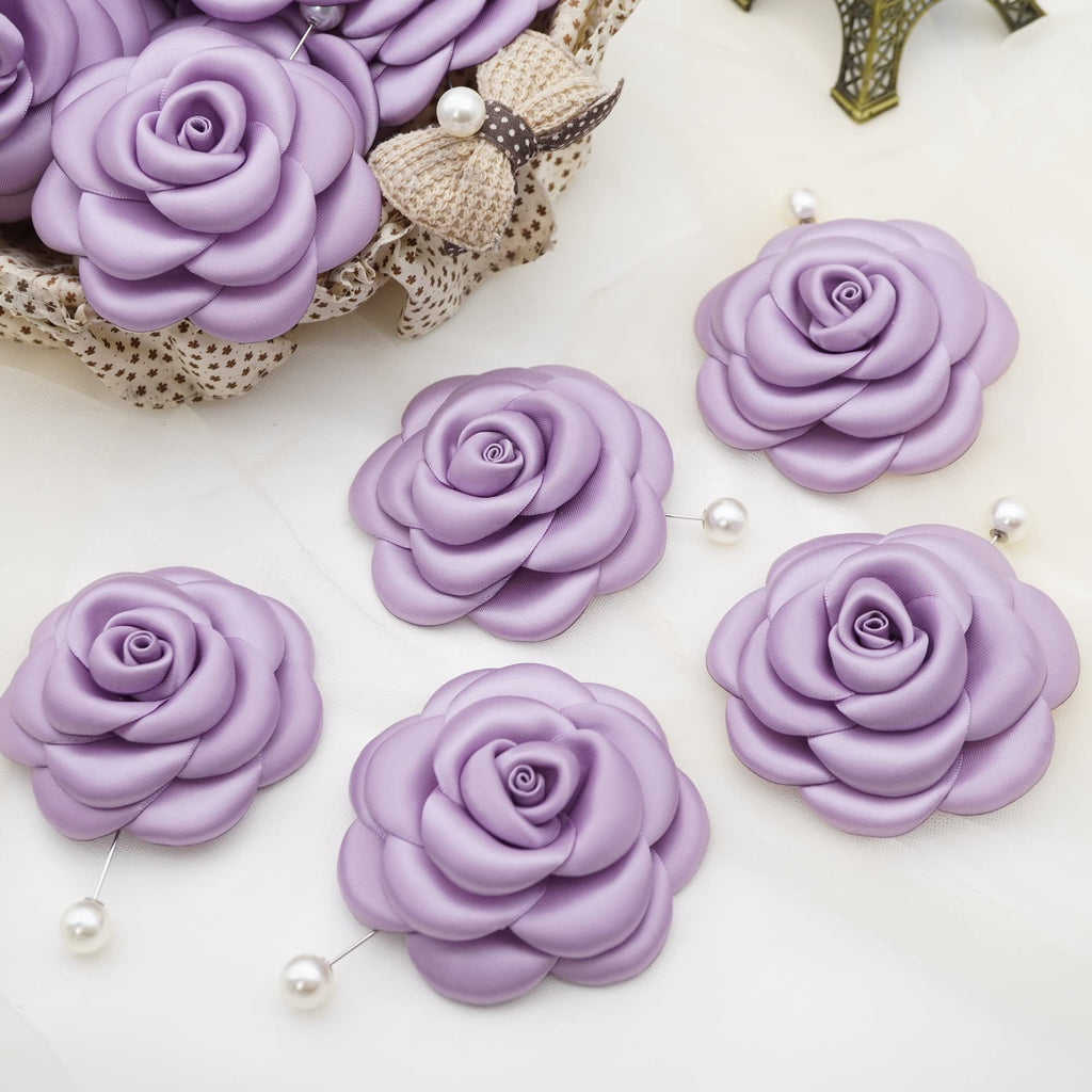 Silk Rose Flower Pin Brooch By NhanDo Handmade – COLOURFUL Floral Brooch Pin, Handmade Gift Ideas, Gift for her, Gift For Mom, Bridesmaid gift, valentines day gifts