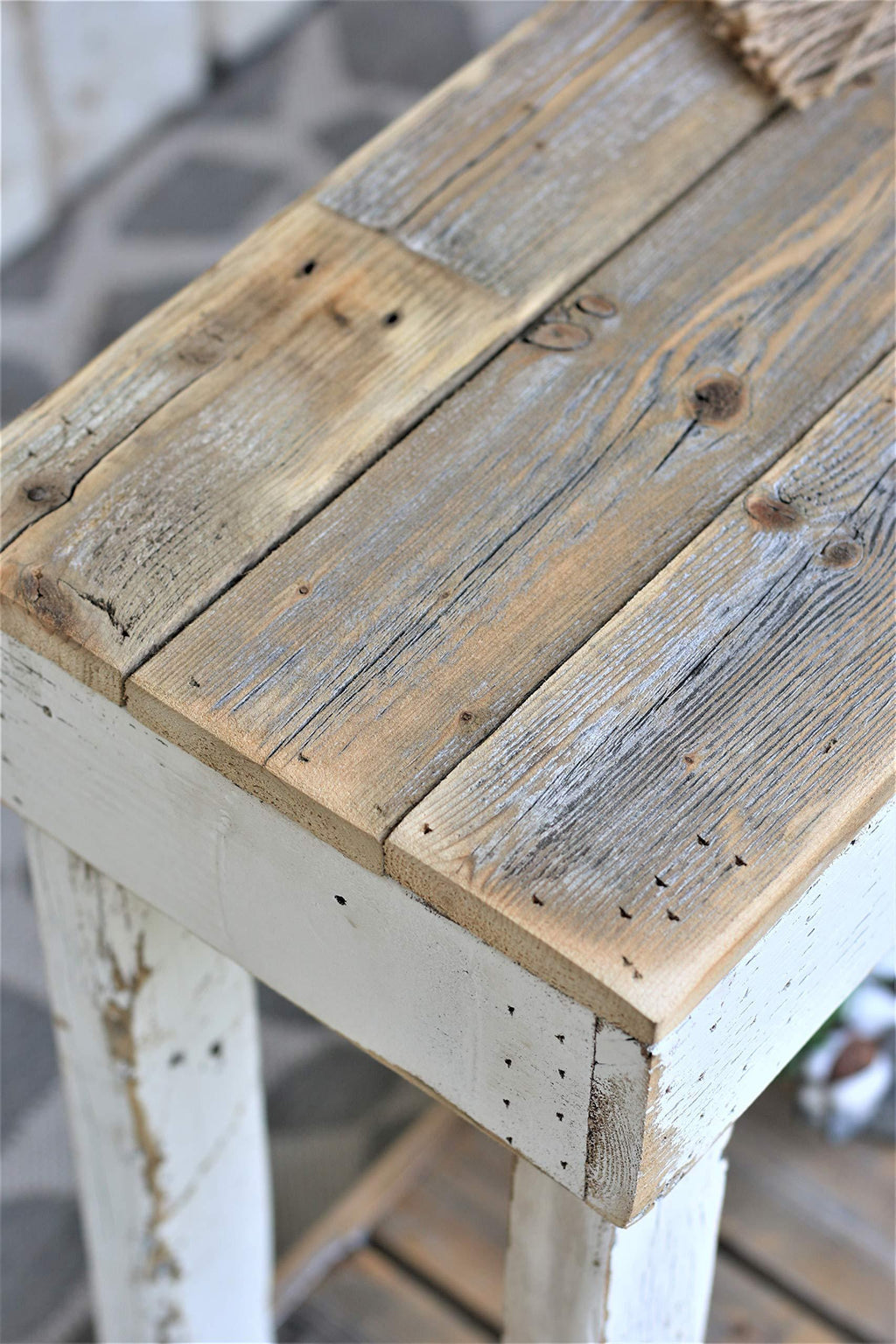 46" Luxe Combo Console (White Combo) - Handmade Lifestyle Shop