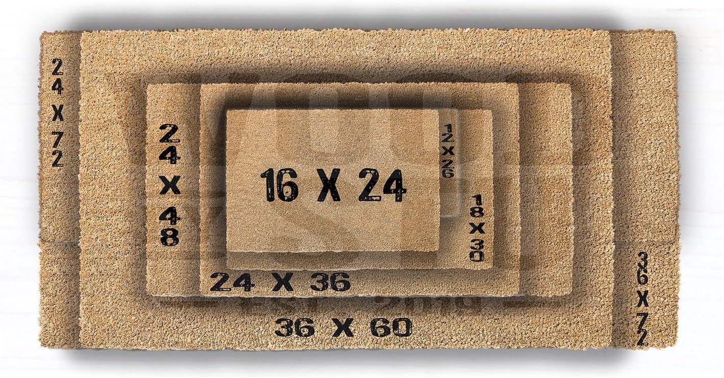 Funny Doormat: P.I.V.O.T. Couch, Friends TV Show Welcome Mat, Great Gift for Friends Fans, New Apartment Gift (36x60) 1991