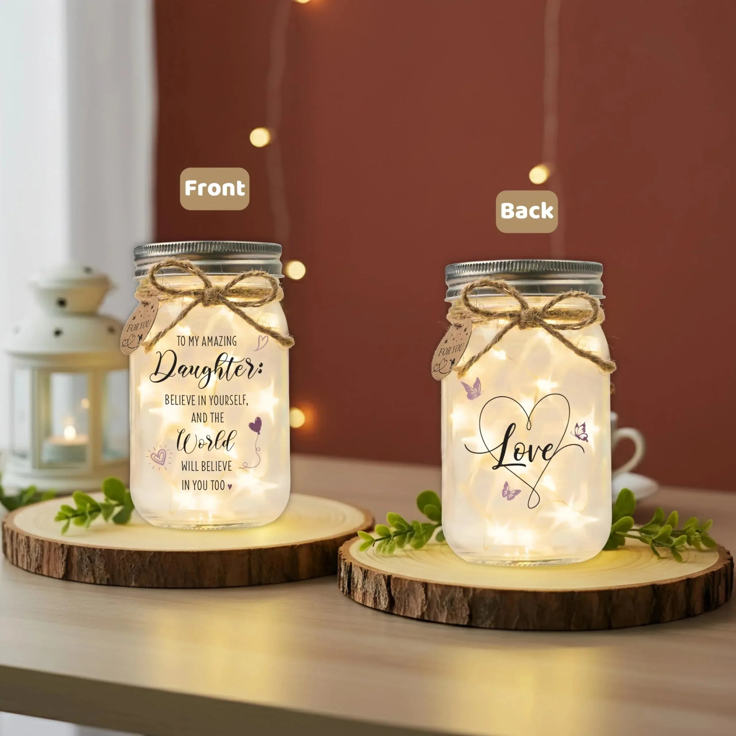 SOLMAY Friendship Gifts for Women – “Good Friends Are Like Stars” Sentimental Keepsake, Best Friend Birthday Gifts for Women Friend, Valentine Gift Idea For Her, Cozy Rustic Home Decor, Ready to Gift - Handmade Lifestyle Shop