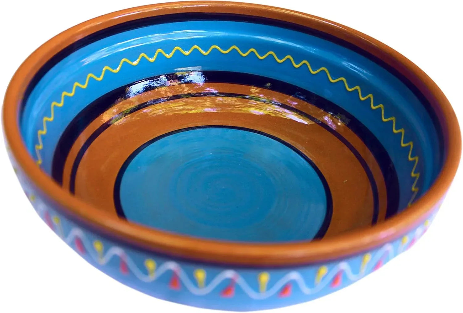 Cactus Canyon Ceramics Spanish Terracotta Deep Serving Dish - Handmade Lifestyle Shop