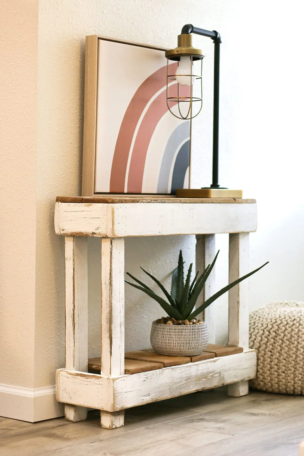 Doug and Cristy Designs Luxe Accent Side Table (Natural) - Handmade Lifestyle Shop