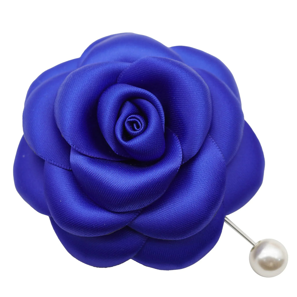 Silk Rose Flower Pin Brooch By NhanDo Handmade – COLOURFUL Floral Brooch Pin, Handmade Gift Ideas, Gift for her, Gift For Mom, Bridesmaid gift, valentines day gifts - Handmade Lifestyle Shop