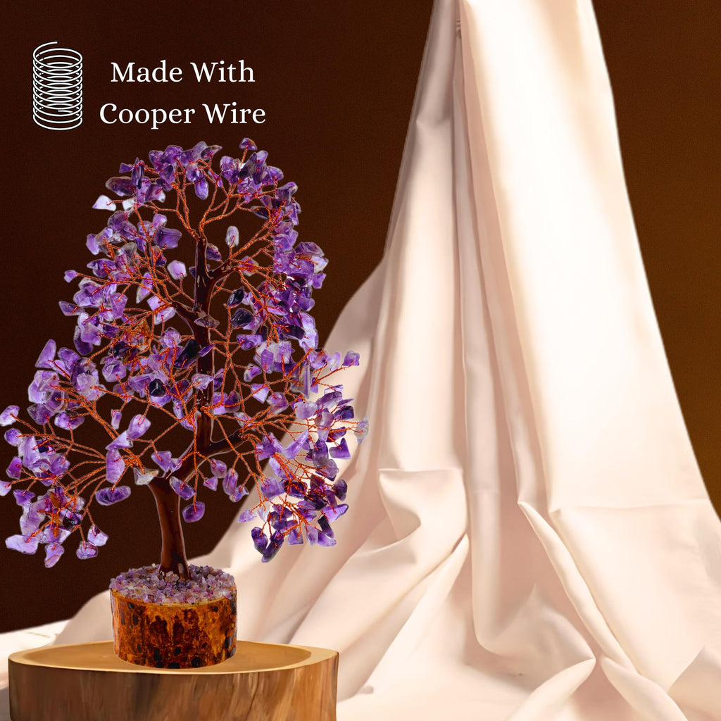 7 Chakra Healing Crystal Tree Kit, Bracelet, Pendant, Necklaces, Handmade Gemstone Money Bonsai Tree of Life Feng Shui Decor for Home Office, Positive Energy, Reiki Healing, for Women