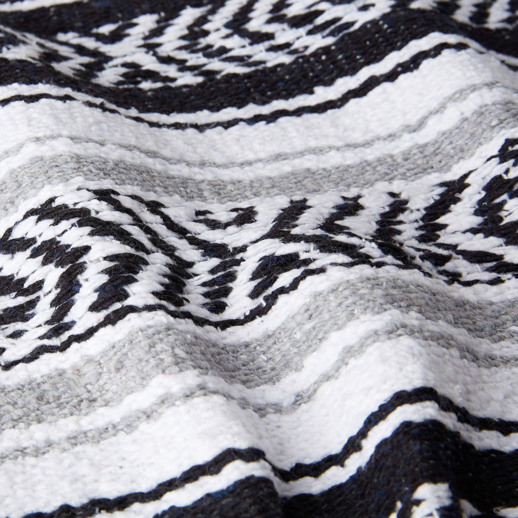 Tan Mexican Blanket by Laguna Beach Textile Co - Beach, Yoga, Camping, or Decorative Throw Blanket - Traditional Handmade Serape - Wheat Sol - Handmade Lifestyle Shop