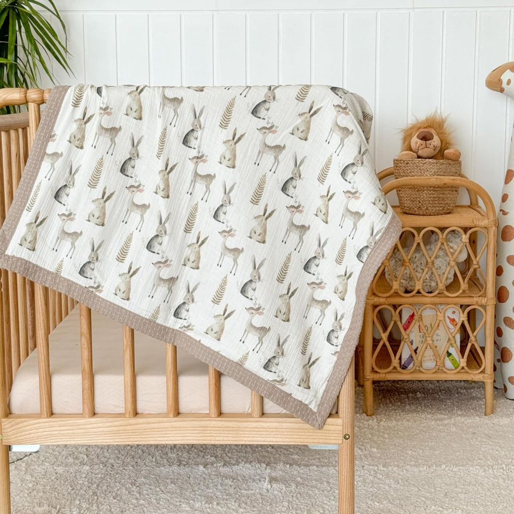 Mouliss Personalized Baby Blanket with Name – Handmade 100% Organic Cotton Newborn Gift | Custom Knit Blanket for Boys, Girls, Kids & Baby Showers