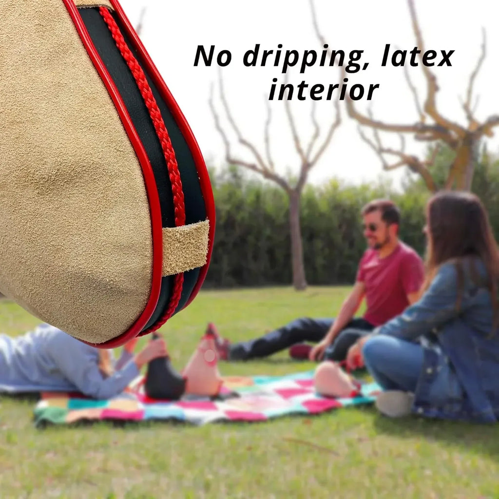 Leather Bota Bag. Cowhide Leather, Wine Skin Latex Lining 1L. Bags for Liquor for Transporting and Storing Beverages. Flask Leather Pouch - Handmade Lifestyle Shop