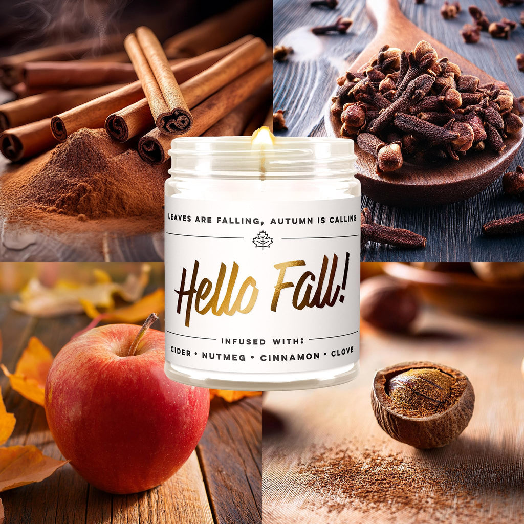 Wax & Wit Cinnamon Rolls Fall Candles for Home Scented – Cinnamon and Buttercream Frosting – Perfect Home Décor Gifts for Autumn, Holiday, Christmas, Winter - 9oz, Soy Wax, 50 Hour Burn