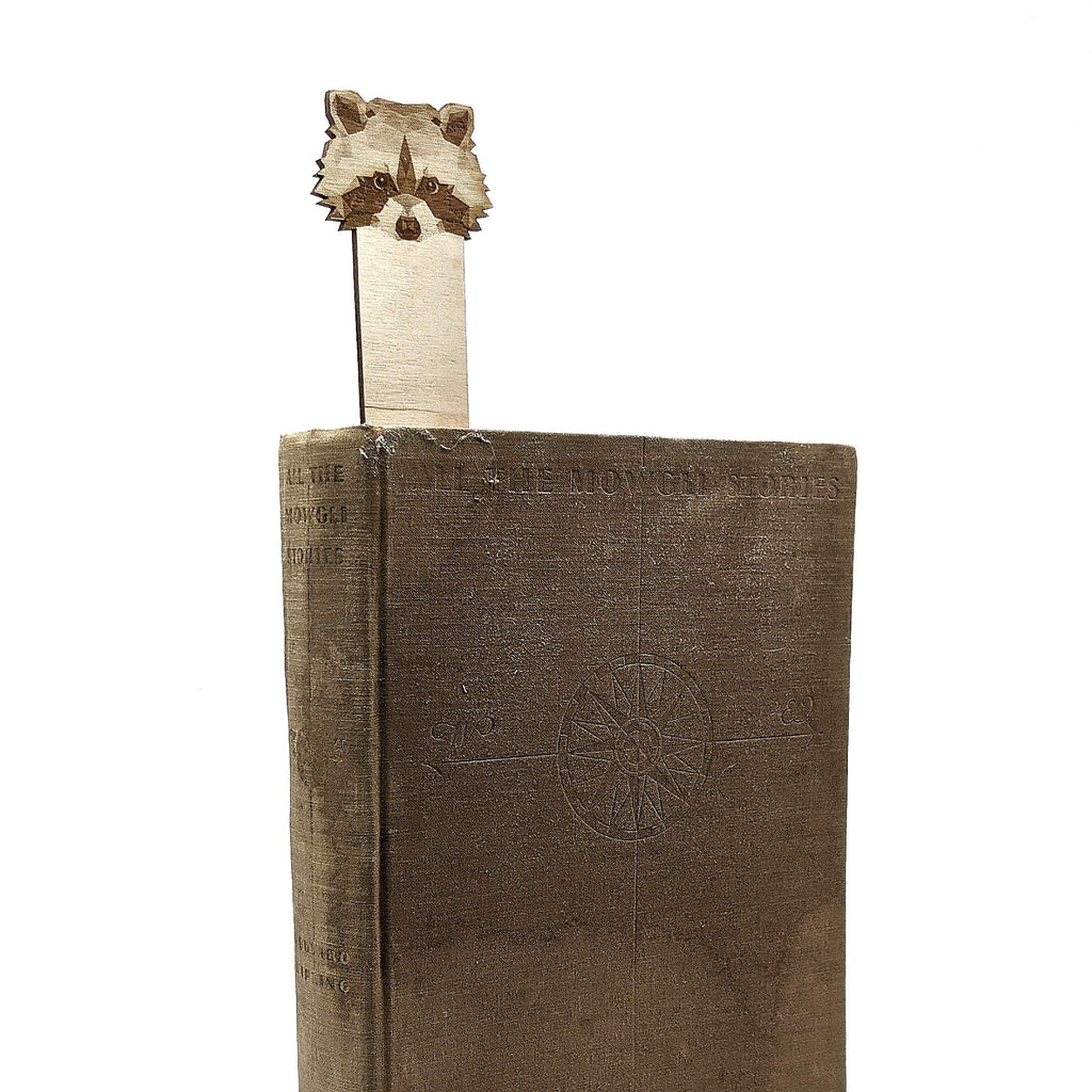 RABBIT Engraved Wood Bookmark | Baltic Birch Wooden Geometric Bunny Animal Creature Book Mark | Great Gift Idea!