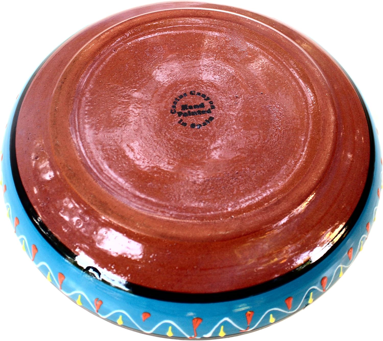 Cactus Canyon Ceramics Spanish Terracotta Small Serving Dish, Red