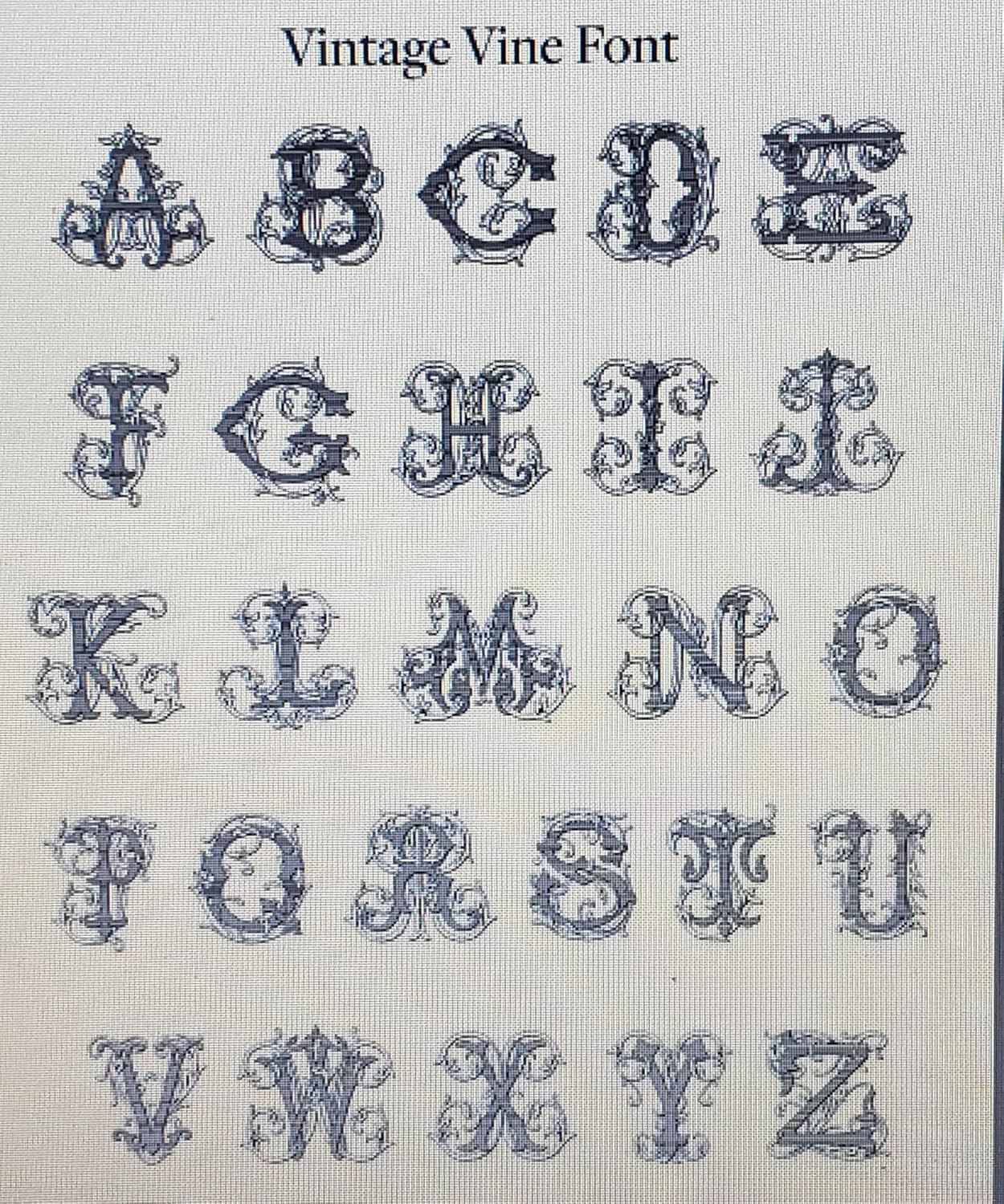 Personalized Linen Cocktail Hemstitched Napkins Embroidered in Vintage Vine Font, Elegant Bar Linens for Home Making The Perfect Hostess, Bridal or Housewarming Gift