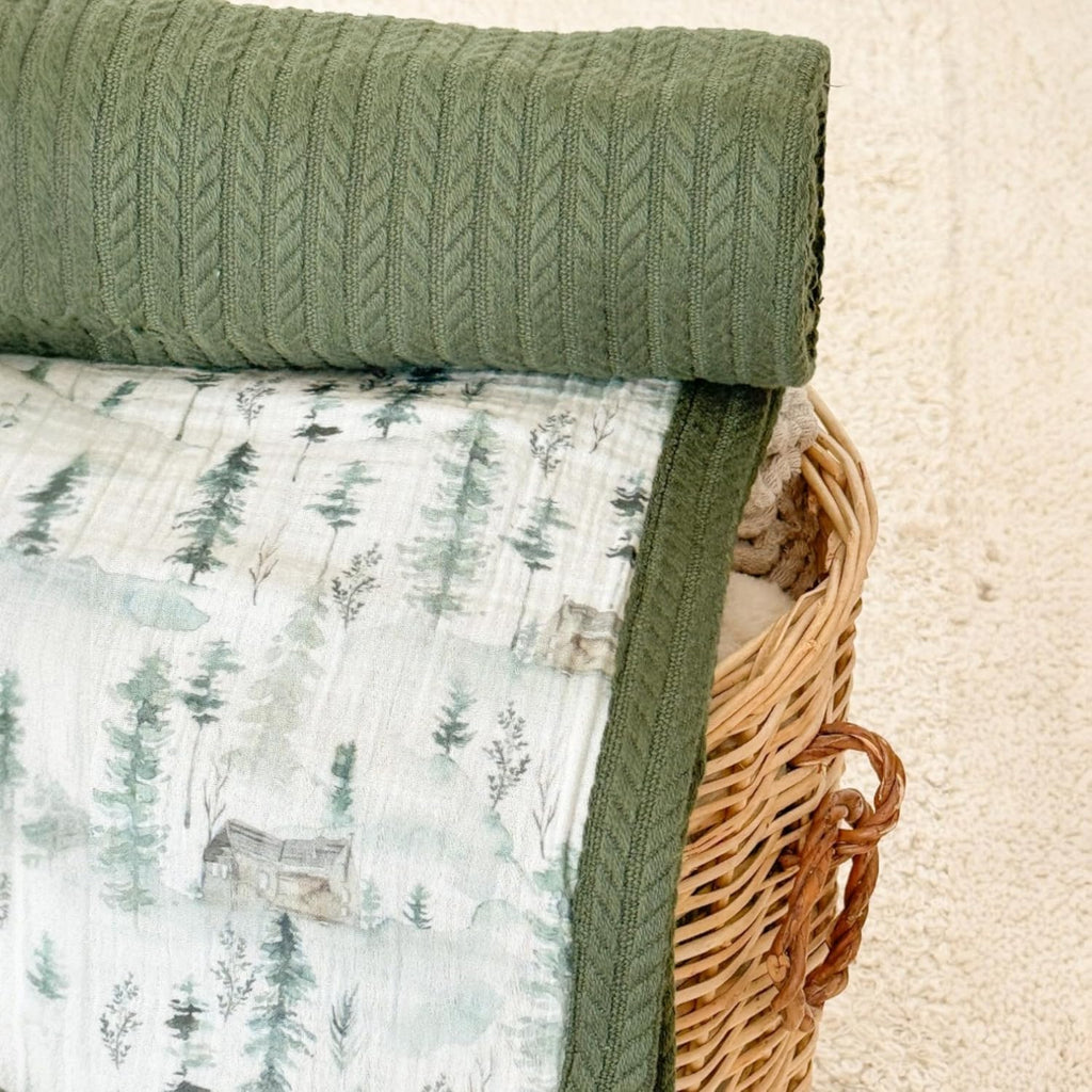 Mouliss Personalized Baby Blanket with Name – Handmade 100% Organic Cotton Newborn Gift | Custom Knit Blanket for Boys, Girls, Kids & Baby Showers