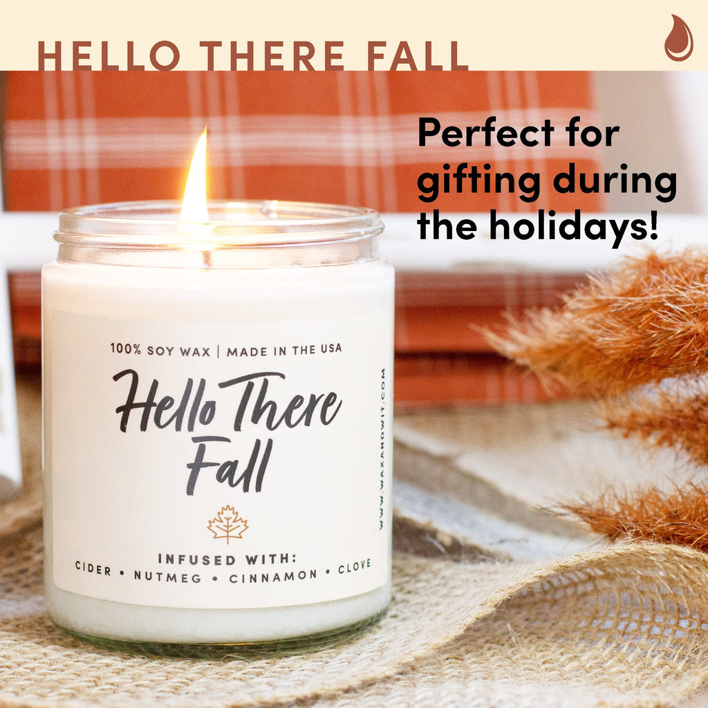 Wax & Wit Cinnamon Rolls Fall Candles for Home Scented – Cinnamon and Buttercream Frosting – Perfect Home Décor Gifts for Autumn, Holiday, Christmas, Winter - 9oz, Soy Wax, 50 Hour Burn